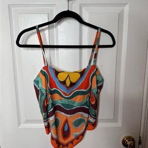 Rachel Zoe Multicolor Camisole Top